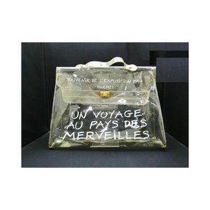 Hermès 1997 Souvenir De L'exposition Clear Kelly Translucent 241117